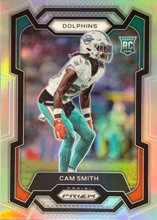 Cam Smith Prizm Silver Rookie Dolphins