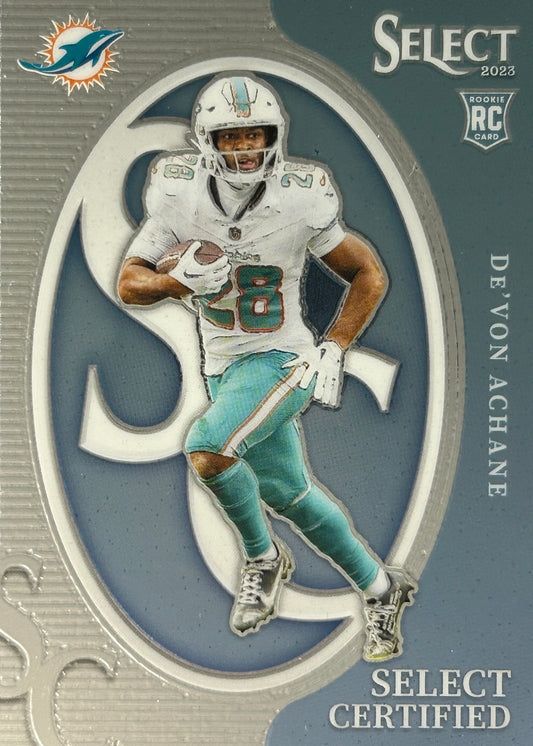 De’von Achane Select Certified Rookie Dolphins