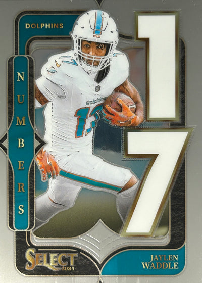 Jaylen Waddle Select Numbers Dolphins