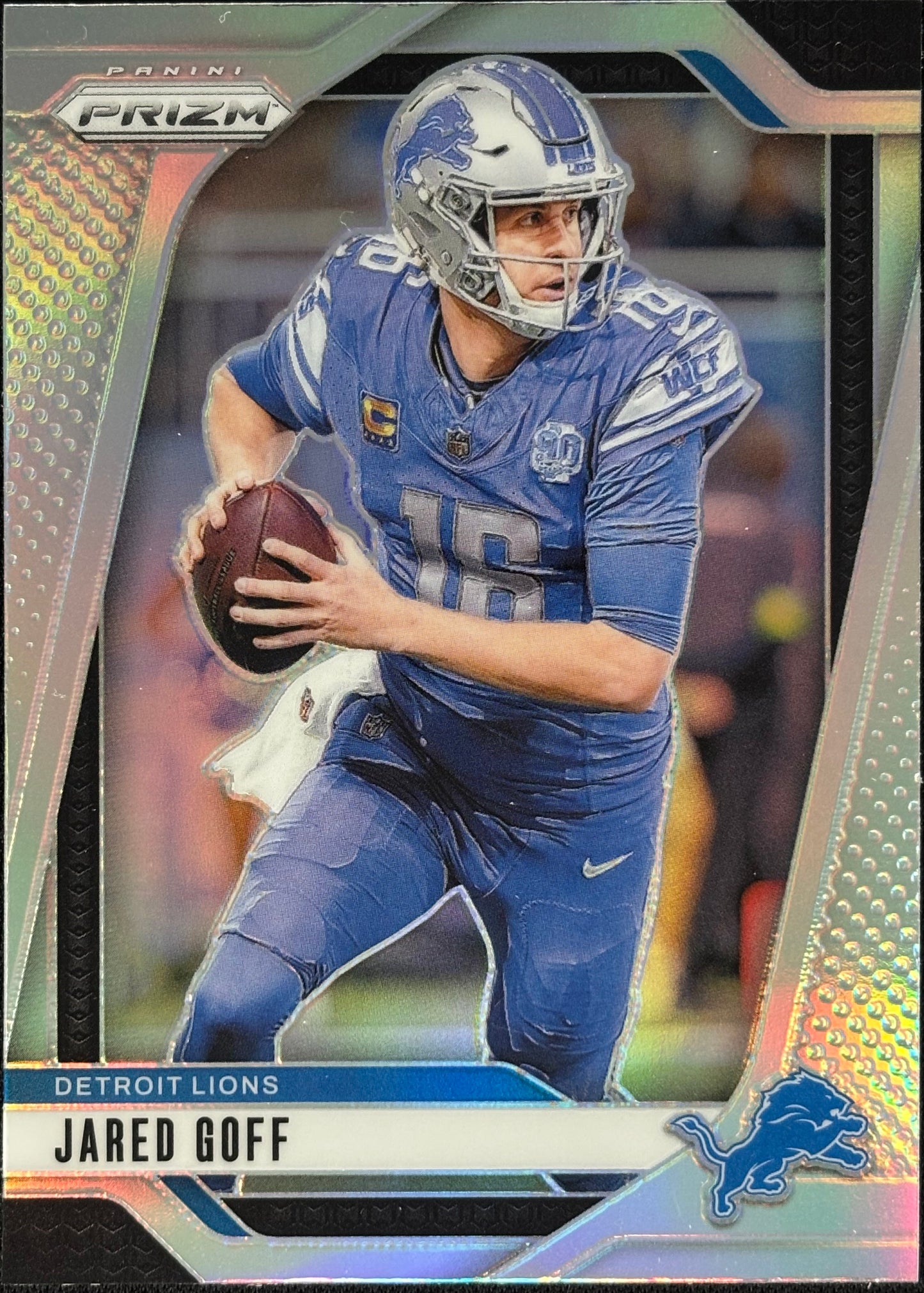 Jared Goff Prizm silver