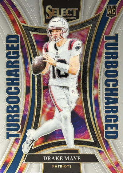 Drake Maye Select Turbocharged Rookie Patriots