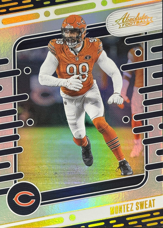 Montez Sweat Absolute Hobby Holo Bears