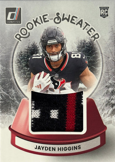 Jayden Higgins Rookie Sweater Texans