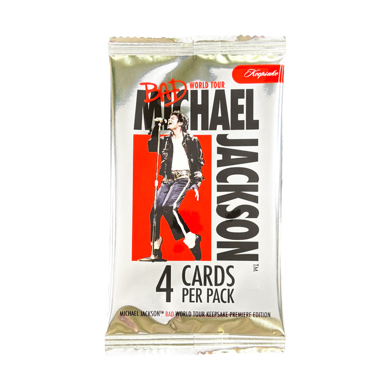 2025 Keepsake Bad World Tour Michael Jackson Pack