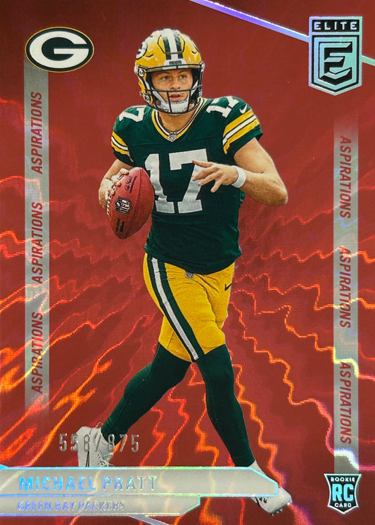Michael Pratt Elite /875 Packers Rookie