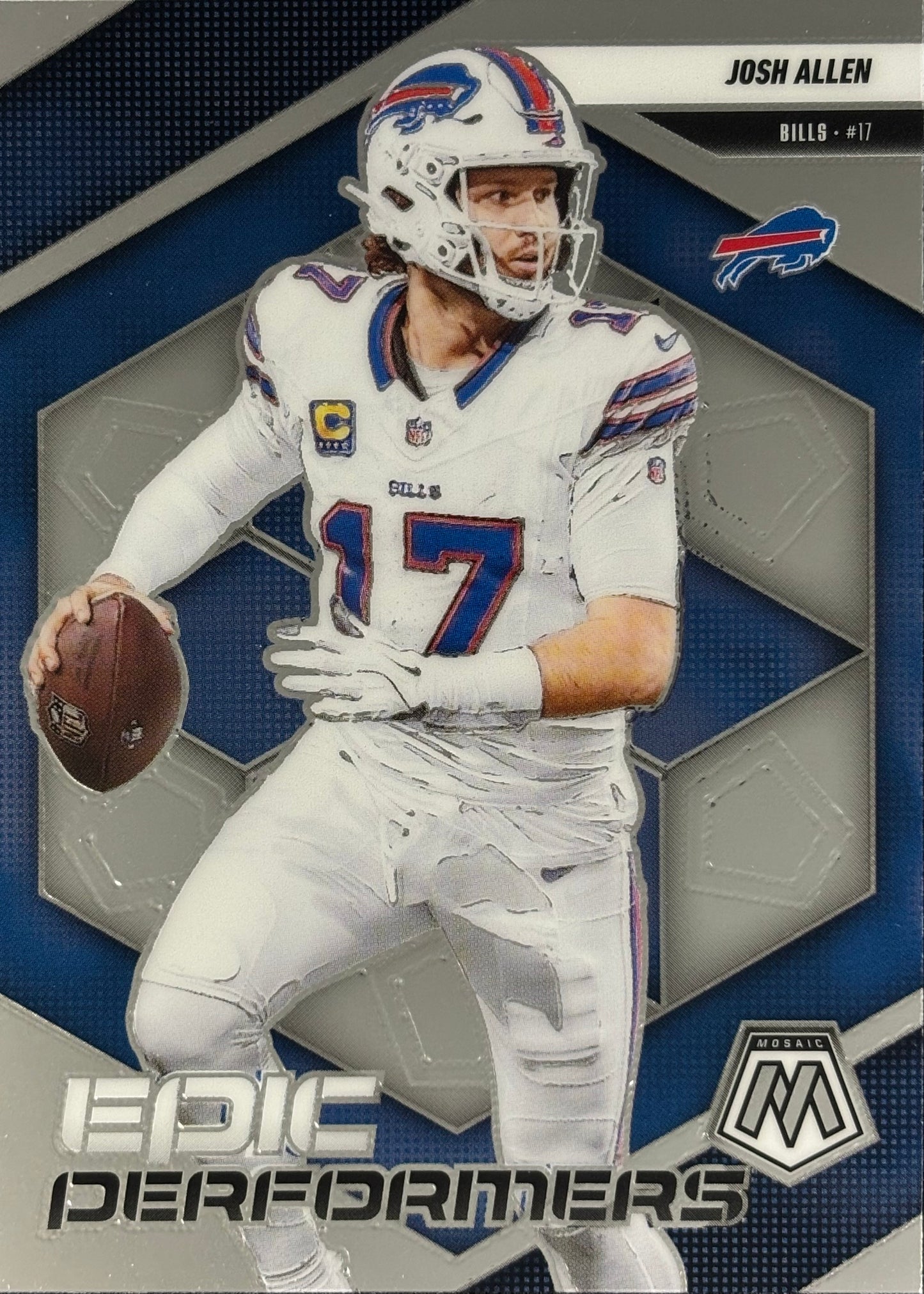 Josh Allen Mosaic Epic Performers Bills Sports Card
