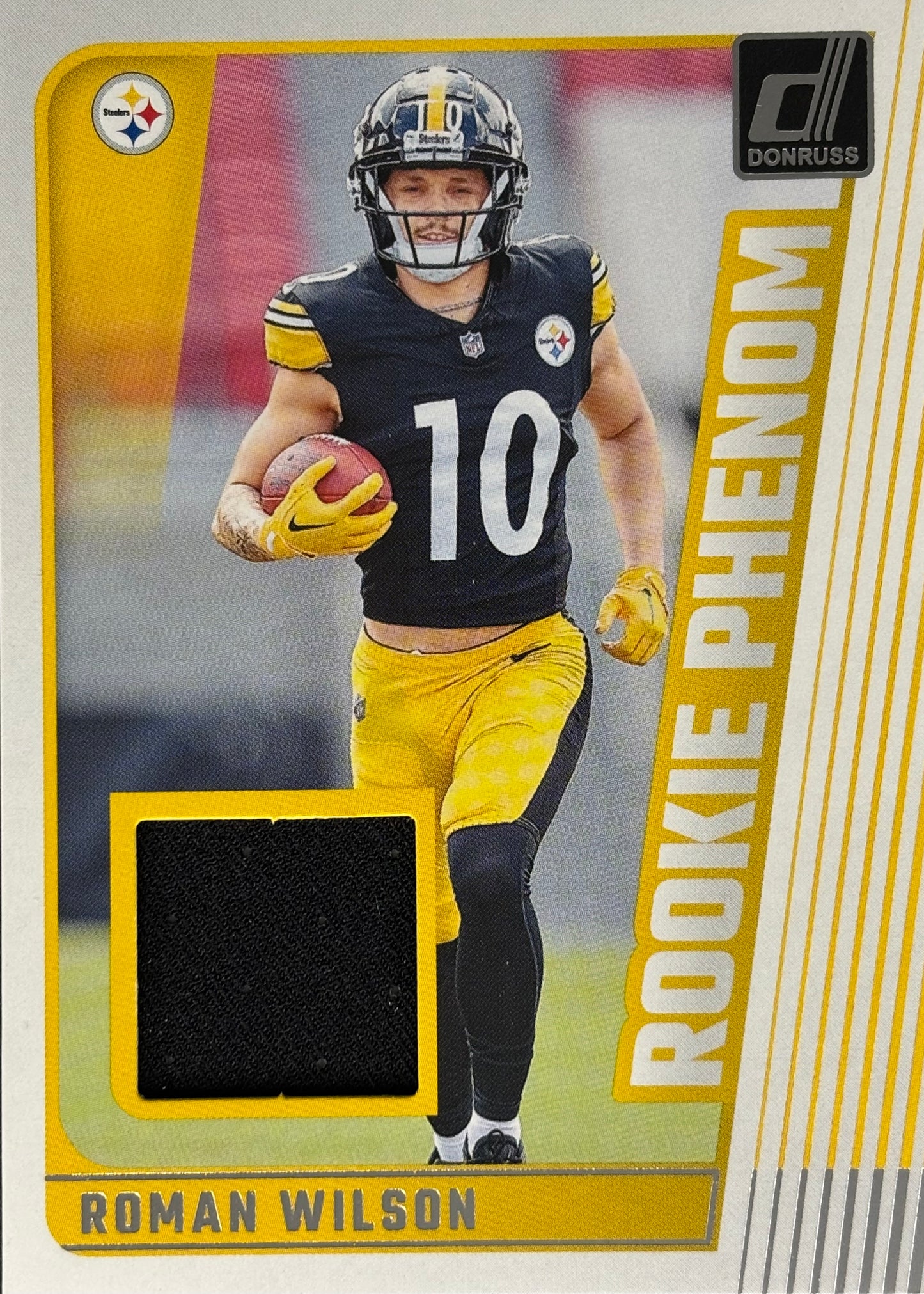 Roman Wilson Rookie Phenoms Patch Steelers