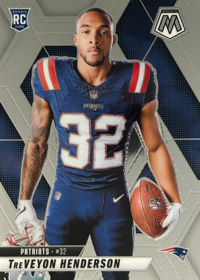 TreVeyon Henderson Mosaic Rookie Variation Patriots