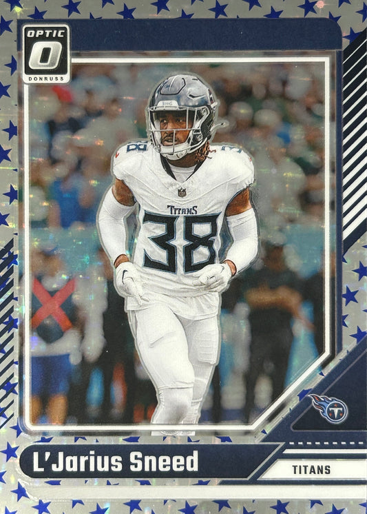 L’Jarius Sneed Optic Stars Titans