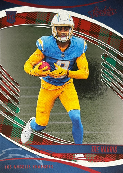 Tre Harris Absolute Holiday Rookie Chargers