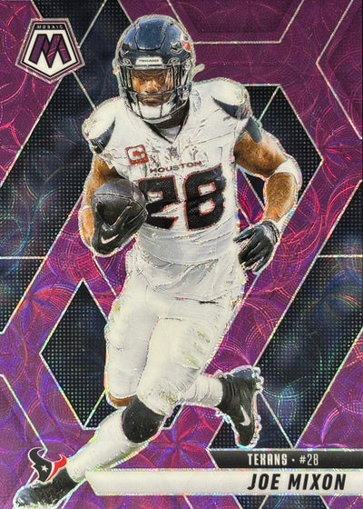 Joe Mixon Mosaic Purple Scope Texans