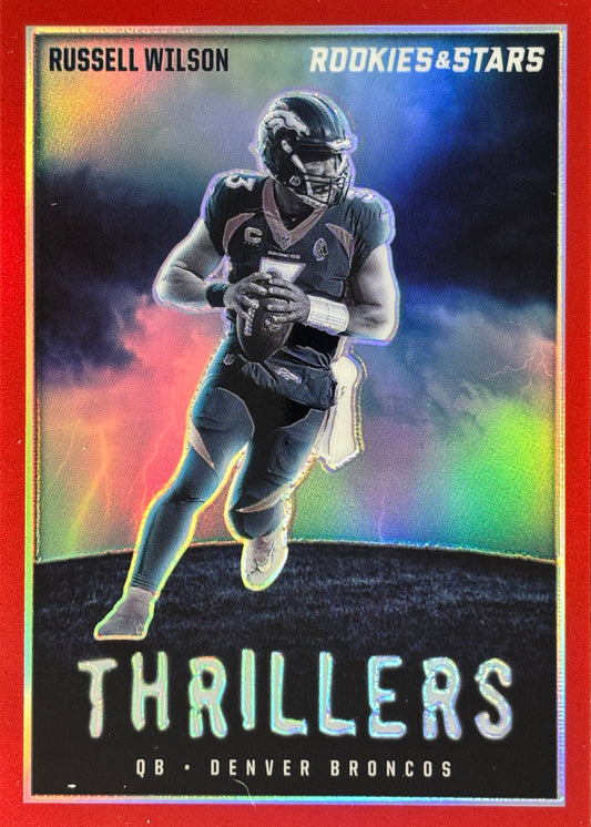 Russell Wilson Thrillers Red /99 Broncos