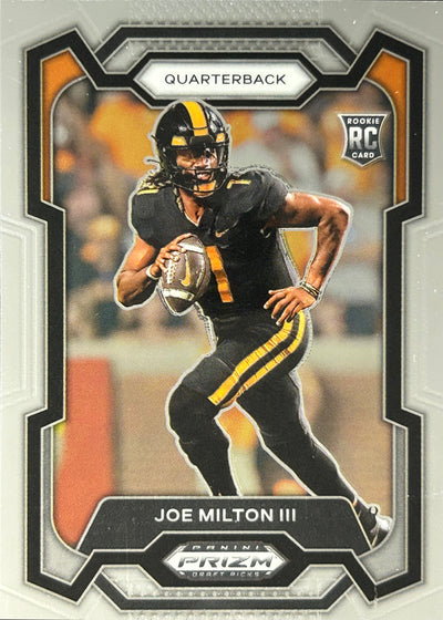 Joe Milton III Prizm Draft Rookie Patriots