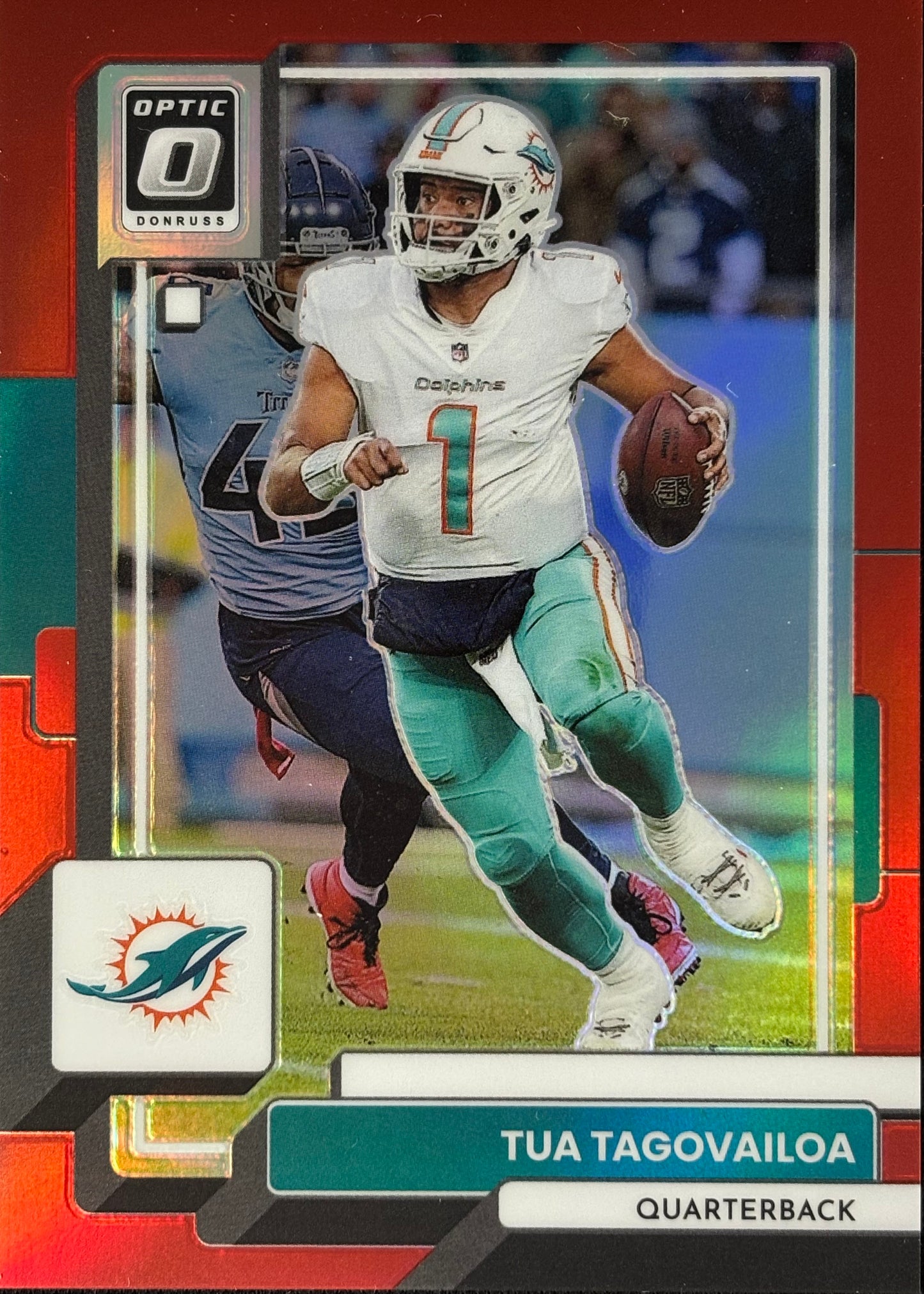 Tua Tagovailoa Optic Red /99 Dolphins