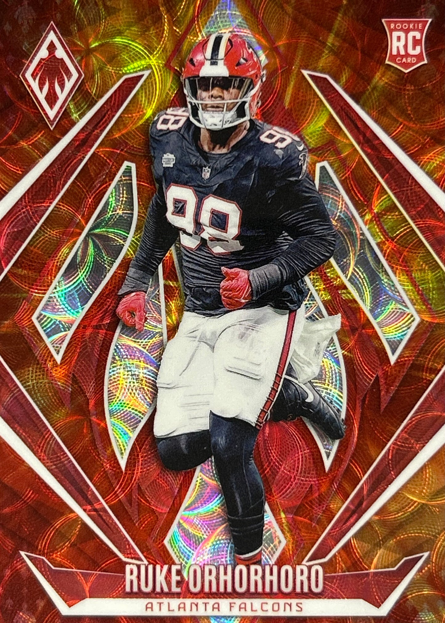 RUKE ORHORHORO Phoenix Fire Burst /350 Rookie Falcons