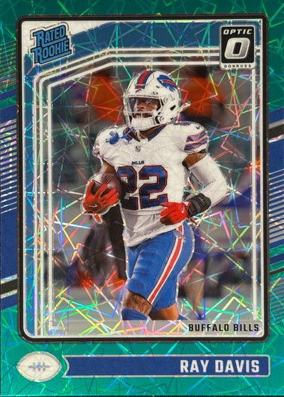 Ray Davis Teal Velocity Rookie Bills
