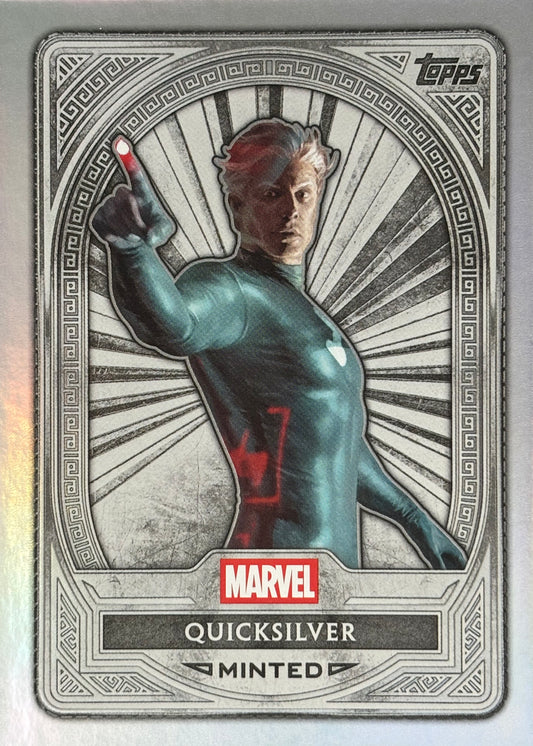 Quicksilver Topps Minted Marvel