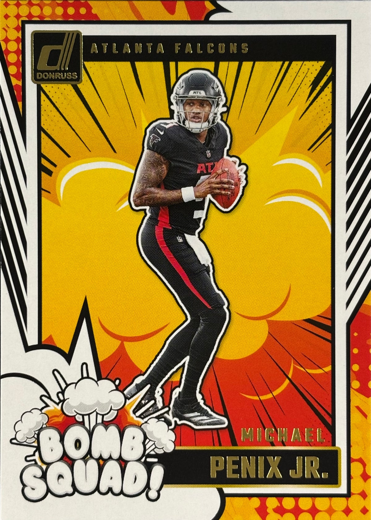 Michael Penix Jr. Bomb Squad Rookie Sports Card