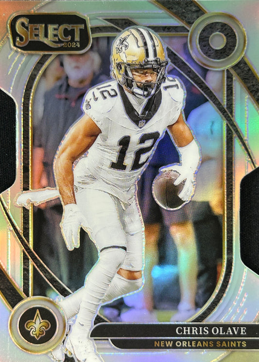 Chris Olave Select Silver Die-Cut Saints