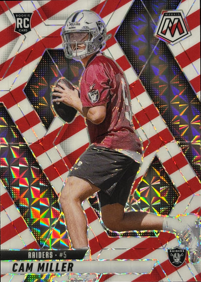 Cam Miller Mosaic Candy Cane Rookie Raiders