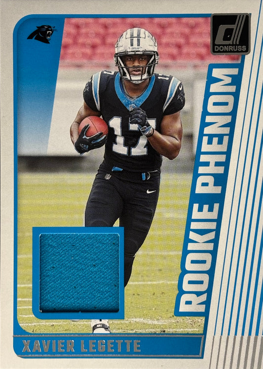 Xavier Legette Rookie Phenoms Patch Panthers