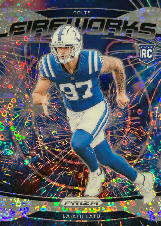 Laiatu Latu Fireworks No Huddle Rookie Colts