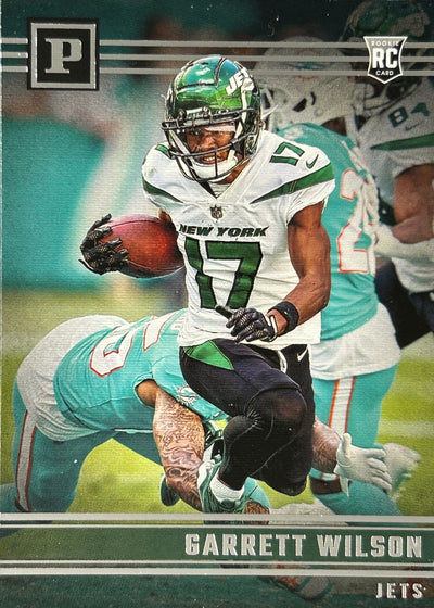 Garrett Wilson Chronicles Panini Rookie Jets Sports Card