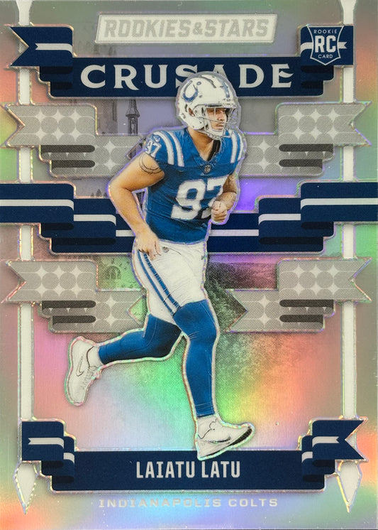 Laiatu Latu Crusade Silver Rookie Colts