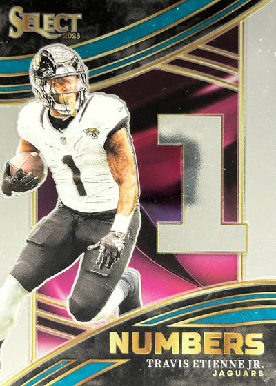 Travis Etienne Jr. Select Numbers Jaguars Sports Card