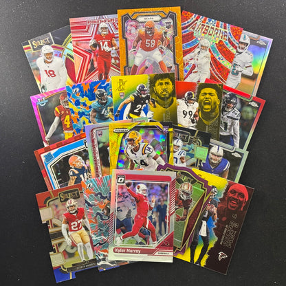 20x Parallel Football Card Value Lot #2A-P