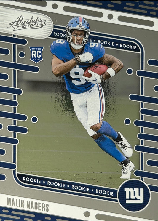 Malik Nabers Absolute Rookie Giants