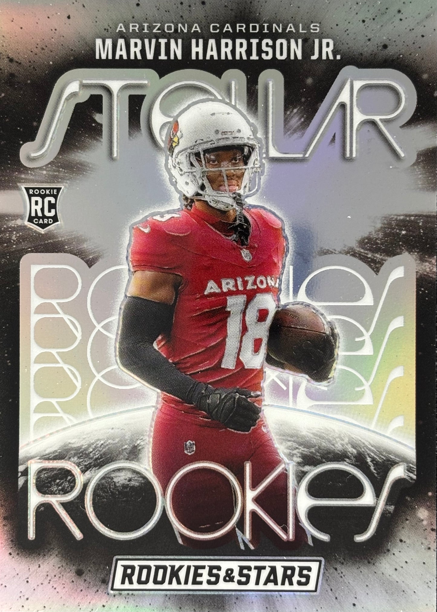Marvin Harrison Jr. Stellar Rookies Silver Cardinals