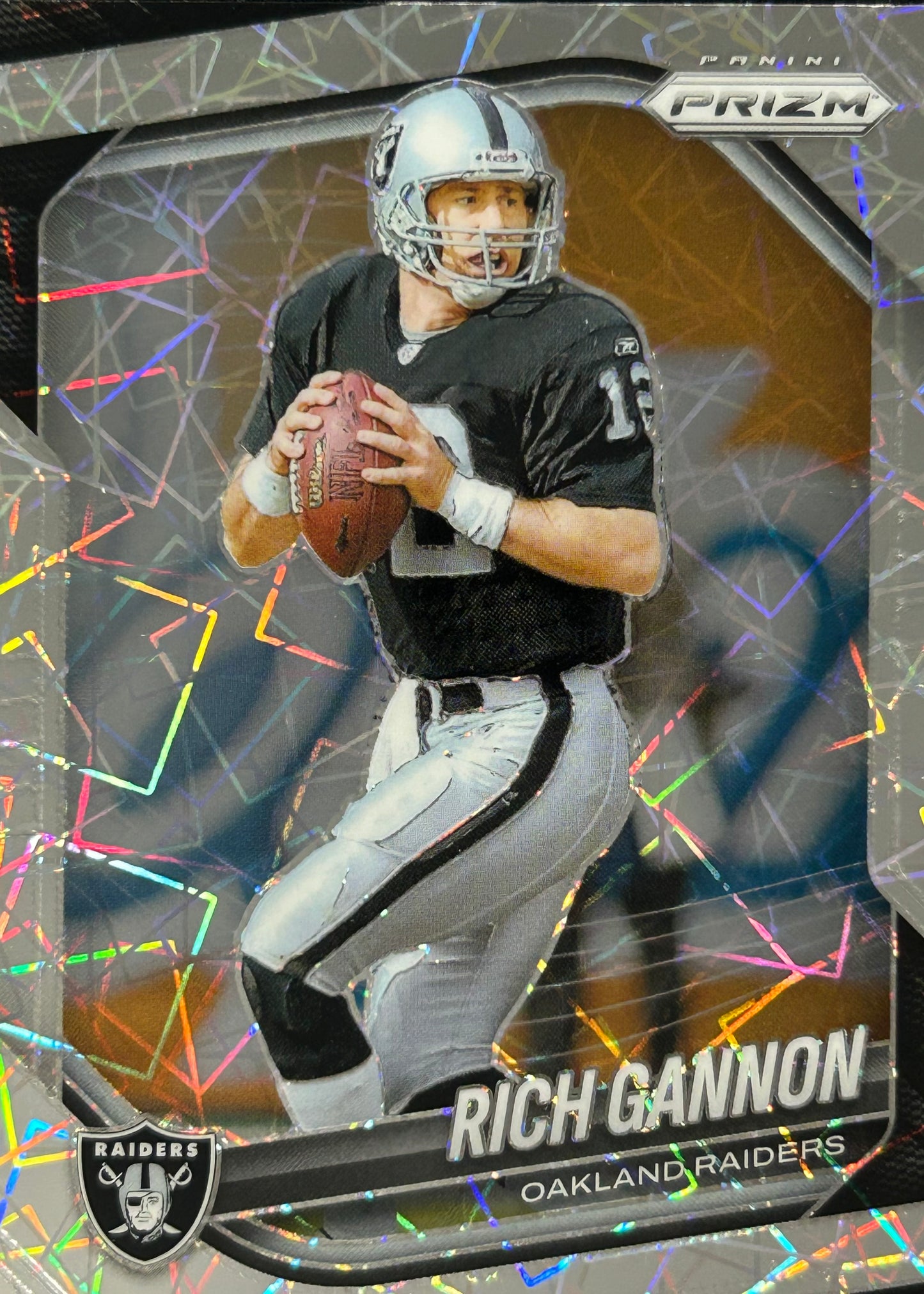 Rich Gannon Prizm Lazer Raiders