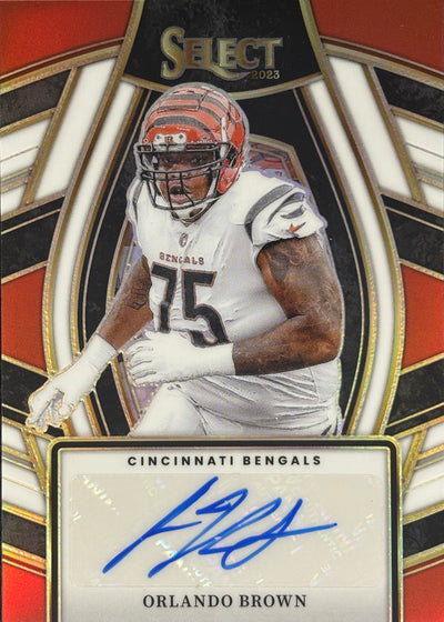 Orlando Brown Select Auto /50 Bengals