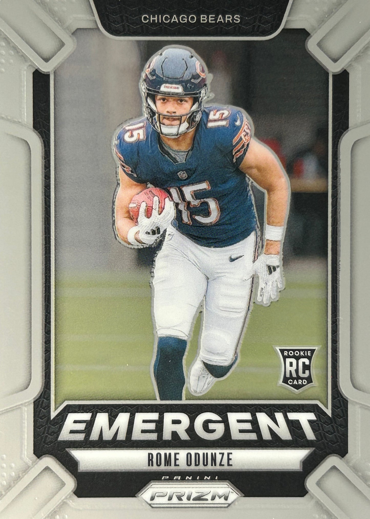 Rome Odunze Prizm Emergent Rookie Bears