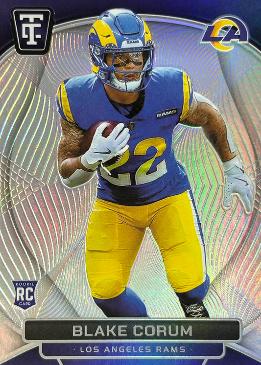 Blake Corum Totally Certified Silver Rookie Rams