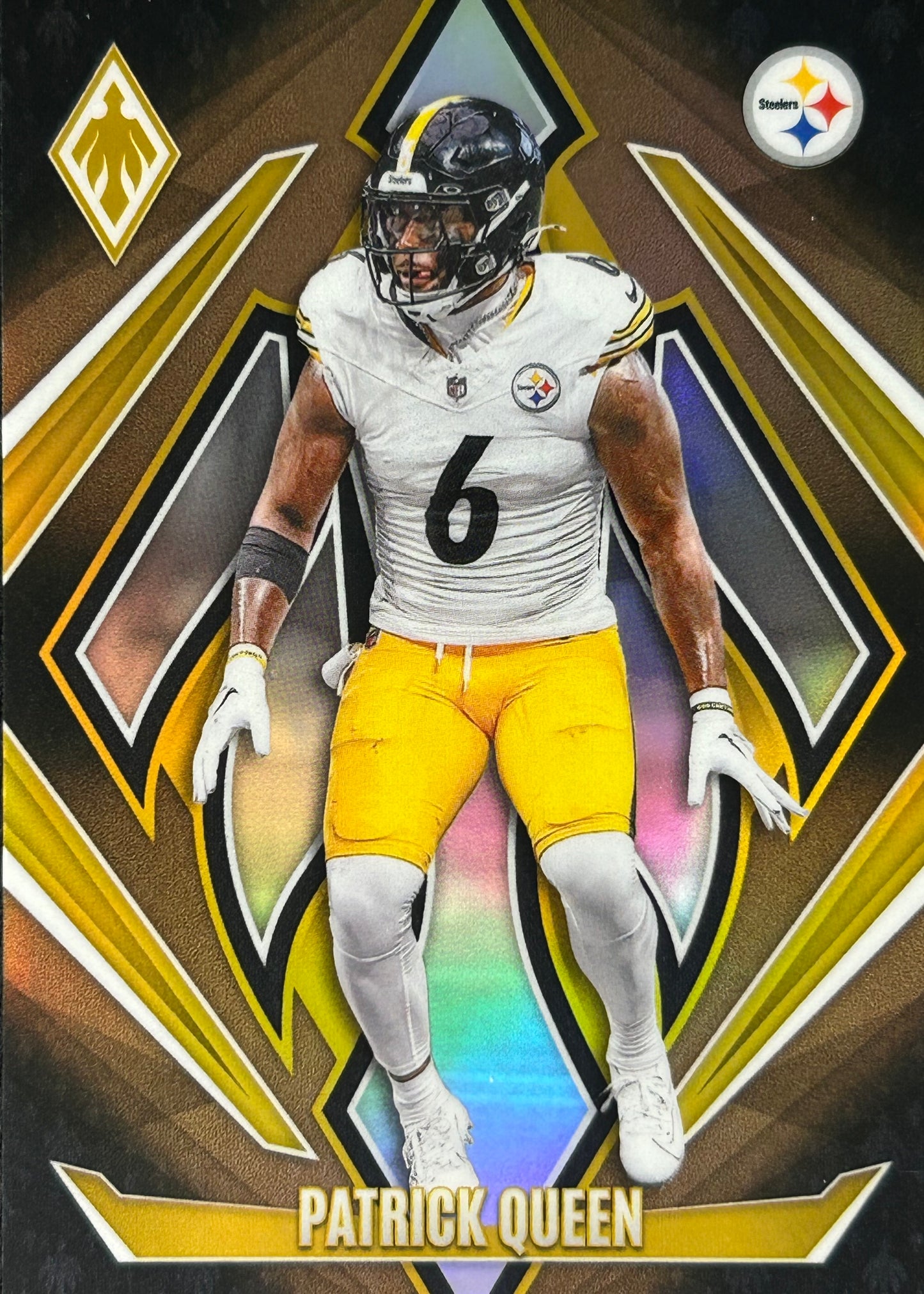 Patrick Queen Phoenix Bronze Fade /125 Steelers