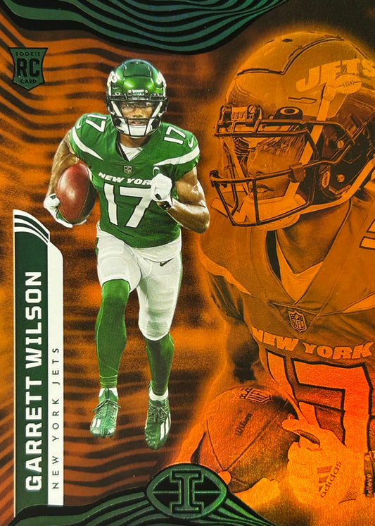 Garrett Wilson Illusions Orange Rookie