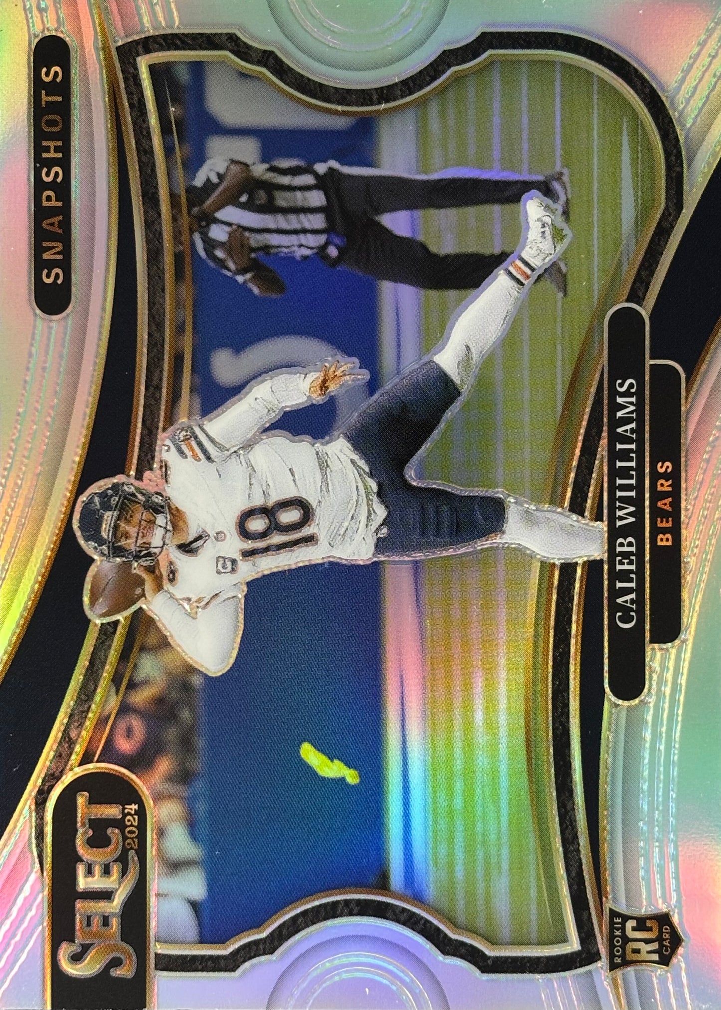 Caleb Williams Select Snapshots Silver Rookie Bears