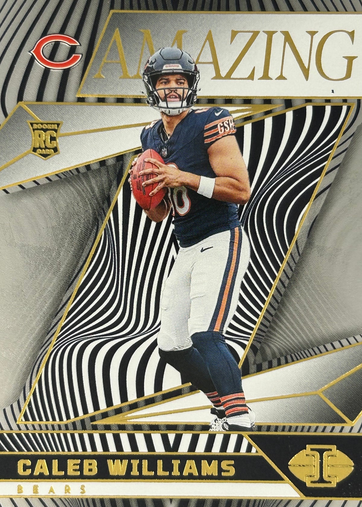 Caleb Williams Amazing Rookie Sports Card
