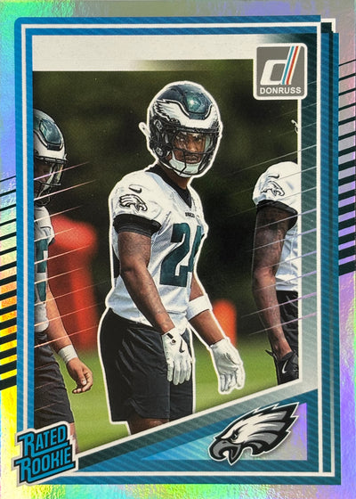 Andre Mukuba Donruss No Name Rookie Eagles