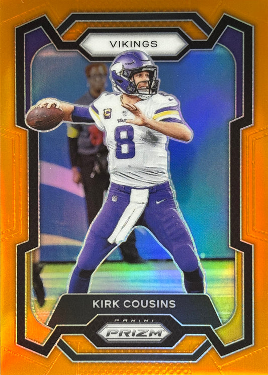 Kirk Cousins Prizm Orange /249 Vikings