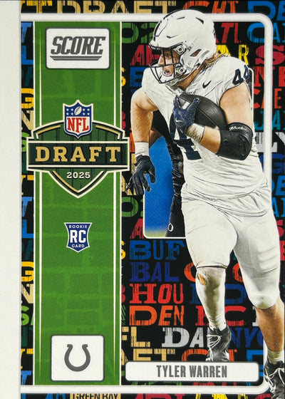 Tyler Warren Score Draft Rookie Colts