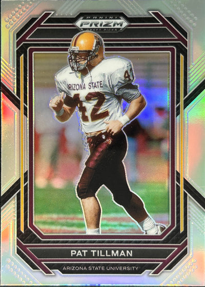 Pat Tillman Prizm Draft Silver Cardinals