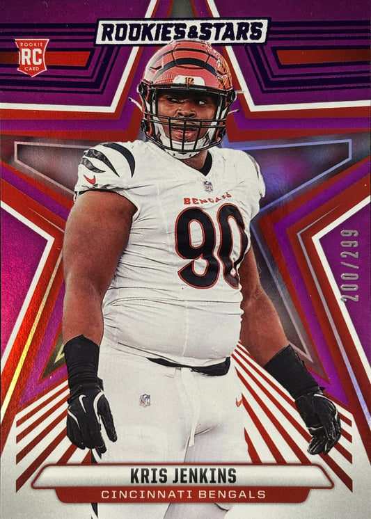 Kris Jenkins R&S Purple /299 Rookie Bengals