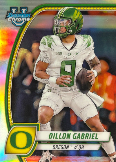 Dillon Gabriel Bowman U Chrome Refractor Browns