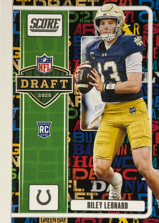 Riley Leonard Score Draft Rookie Colts