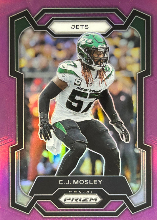 CJ Mosley Prizm Purple /125 Jets