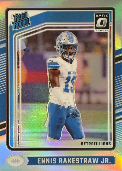Ennis Rakestraw Jr. Optic Holo Rookie Lions