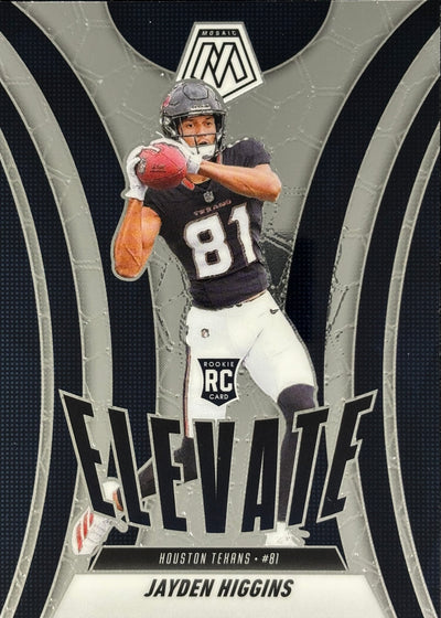Jayden Higgins Mosaic Elevate Rookie Texans